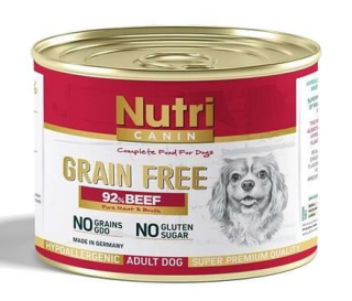 Nutri Canin Biftekli Tahılsız Yetişkin 200 gr Köpek Maması kullananlar yorumlar